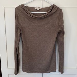 Coldwater Creek Brown Long Sleeve Top